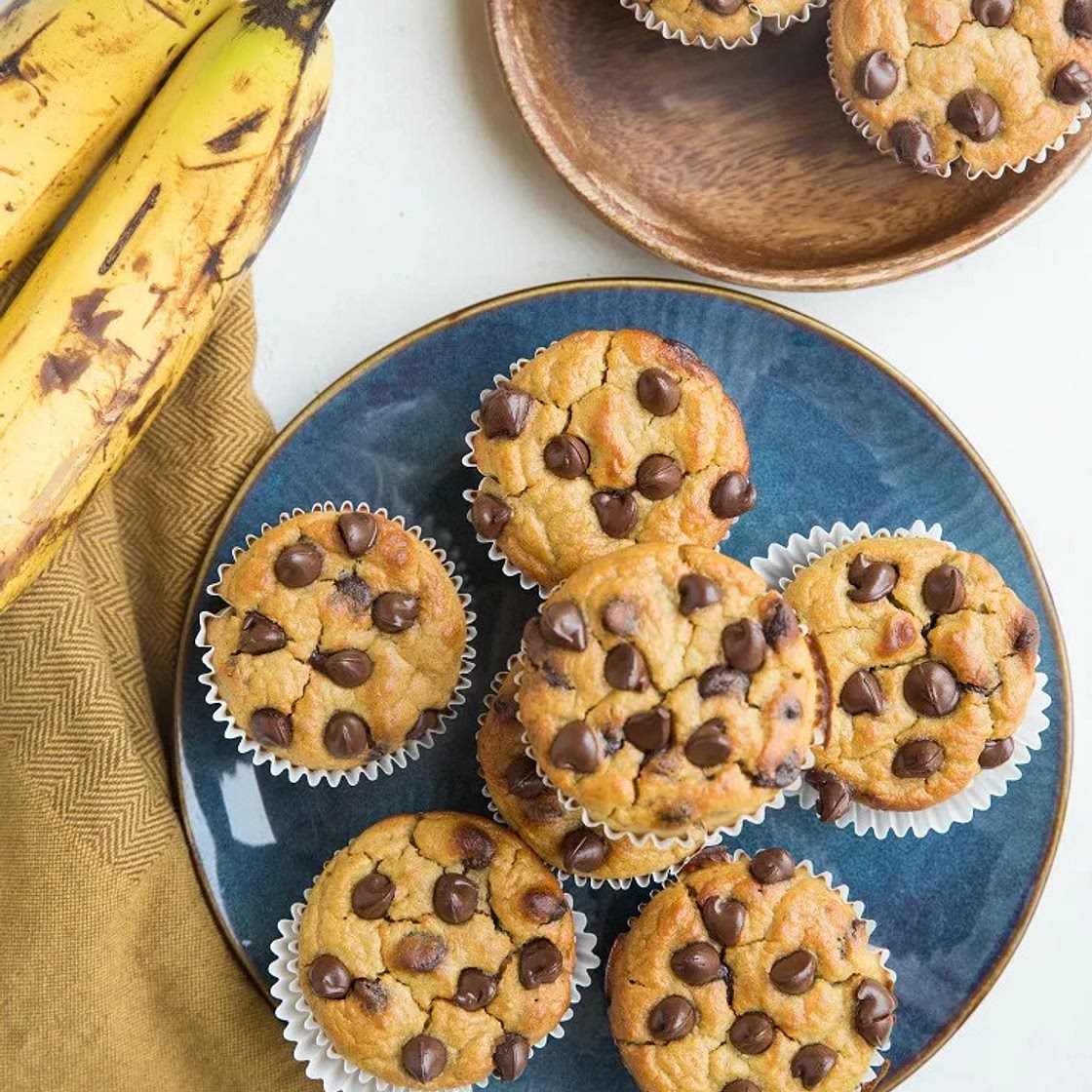 Chickpea Banana Muffins