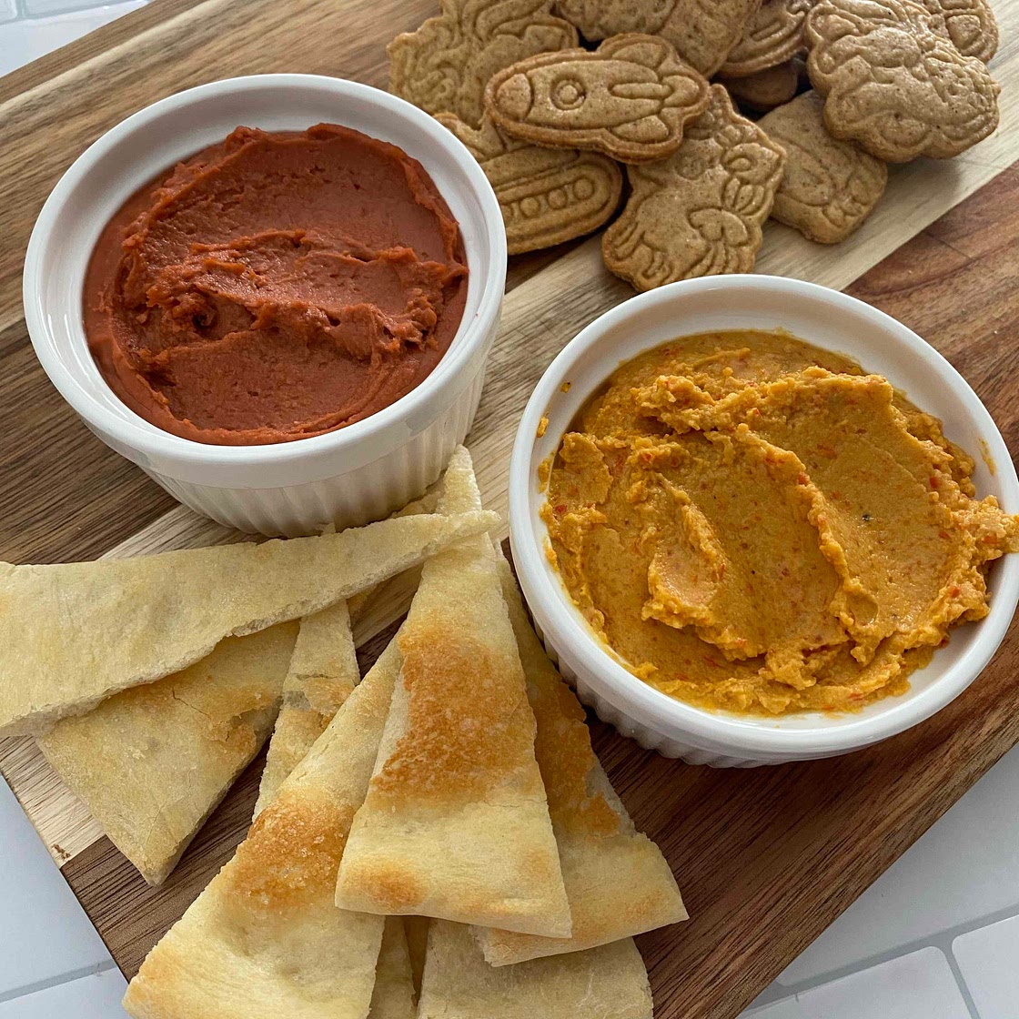WIC Approved Sweet and Savory Hummus