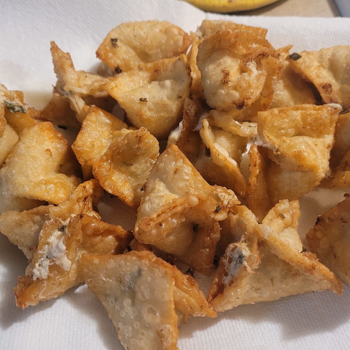 Crab rangoon.