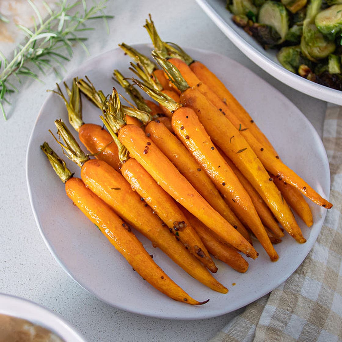 MAPLE GLAZED CARROTS