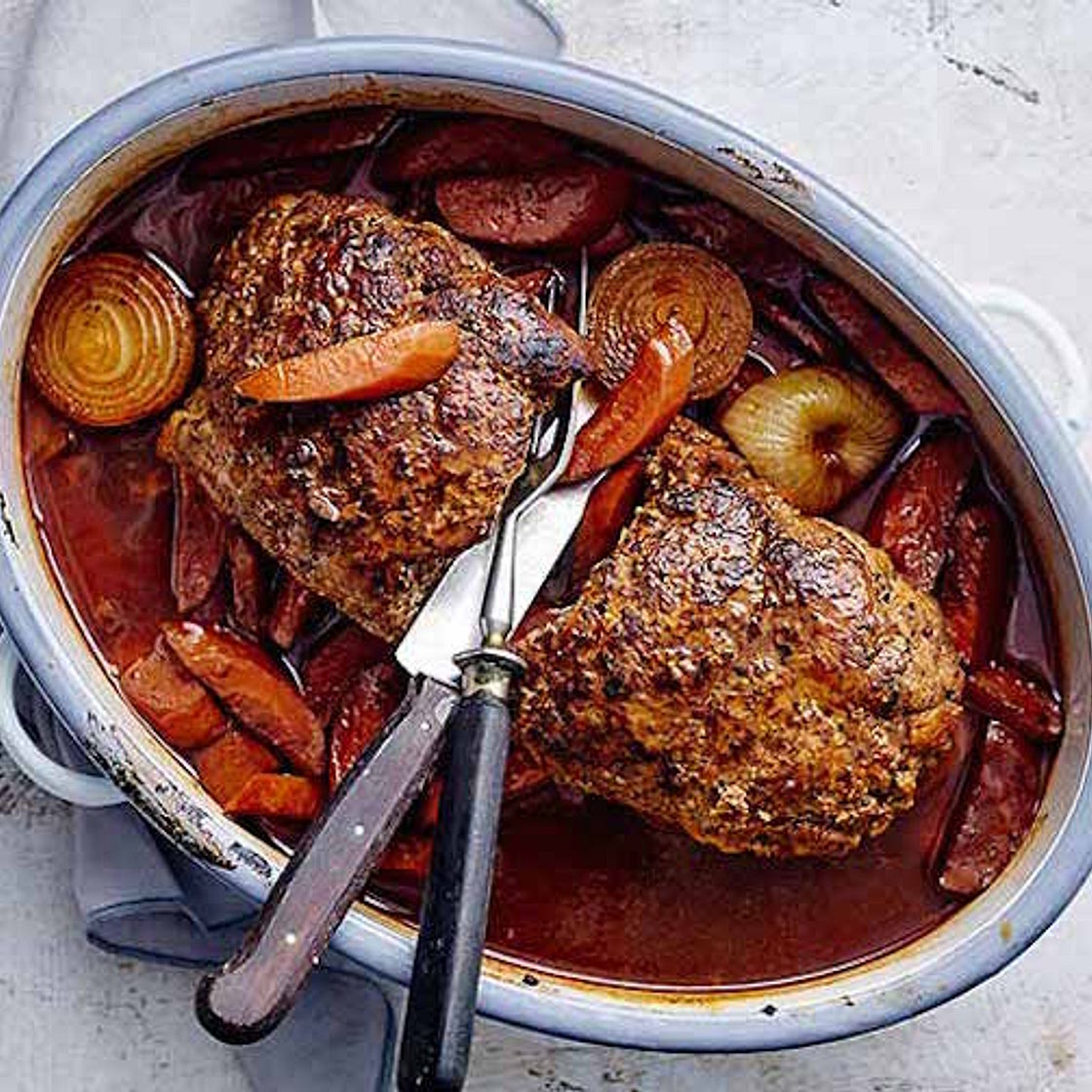 Pain de viande, carotte, rösti