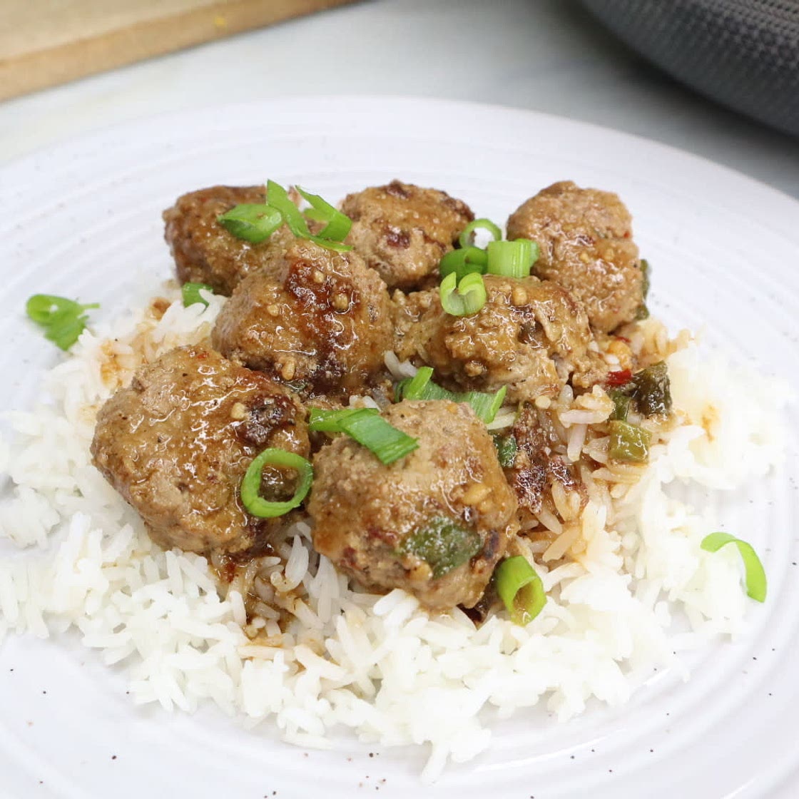 Teriyaki Turkey Meatballs