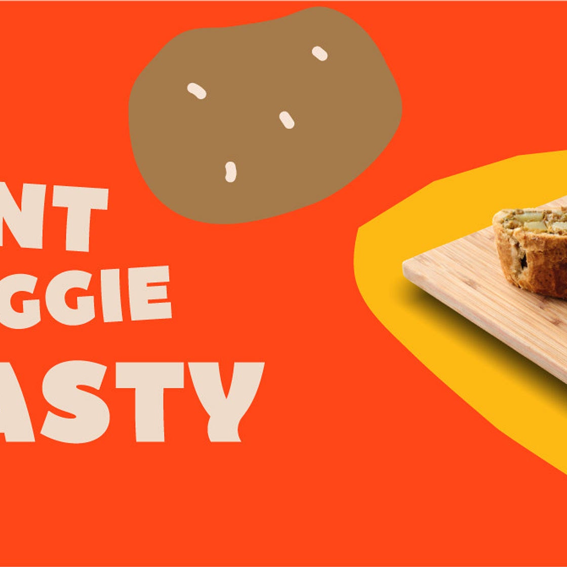 Giant Veggie Pasty