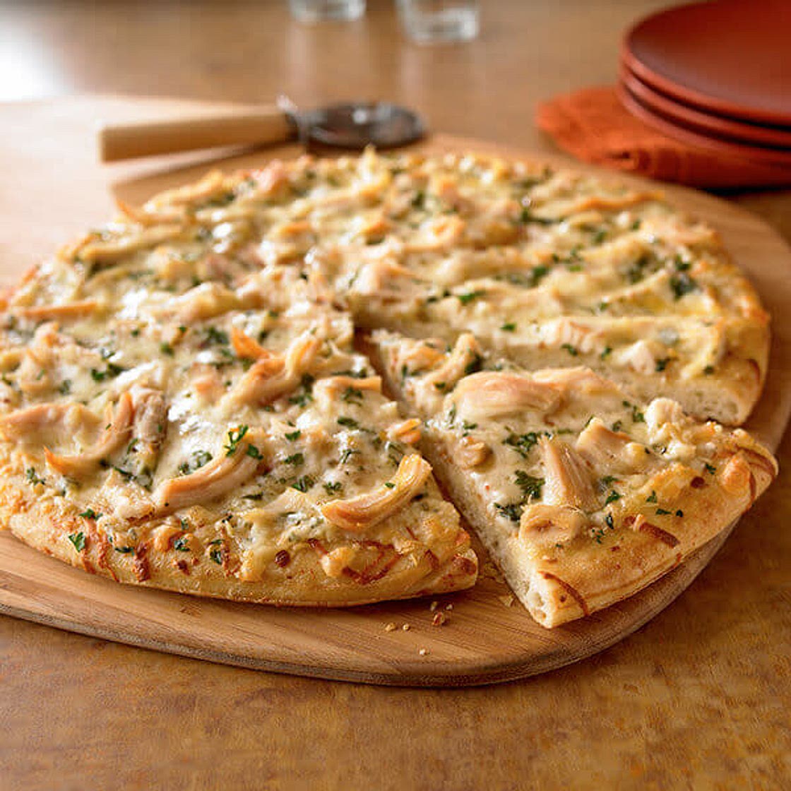 Chicken pizza