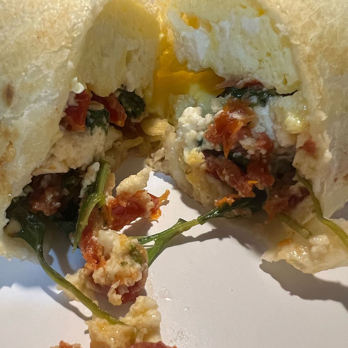 Spinach Feta Breakfast Wraps (Starbucks Copycat)