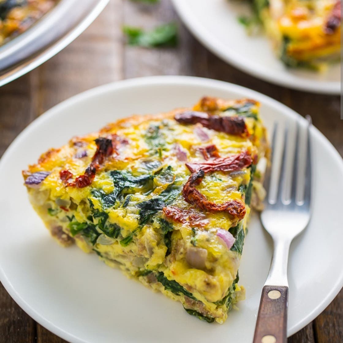 Crustless Quiche