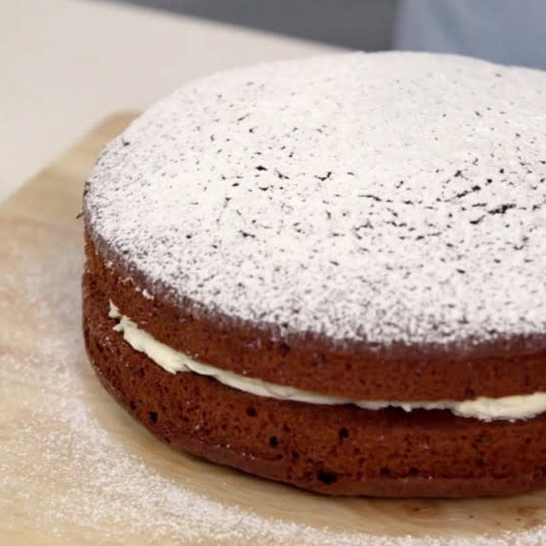 No Mixer Required Chocolate Cake