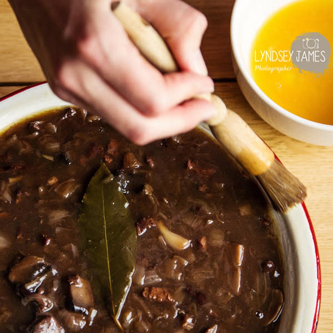 Slow Cooker Beef Bourguignon Pie