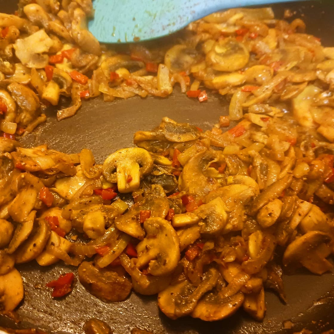 Goan style Mushroom Fry