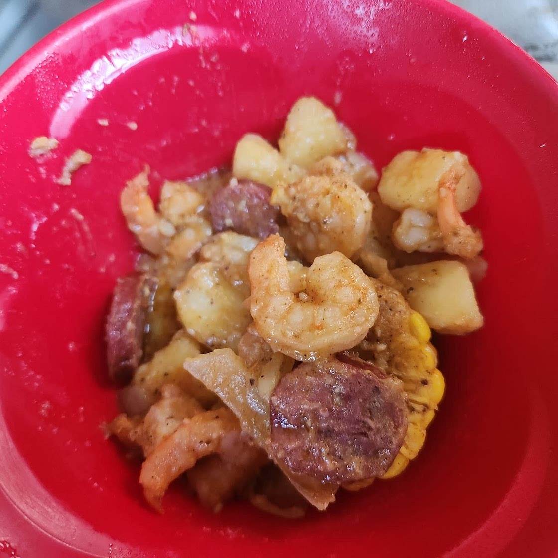 Grilled Shrimp Boil in Foil Packets