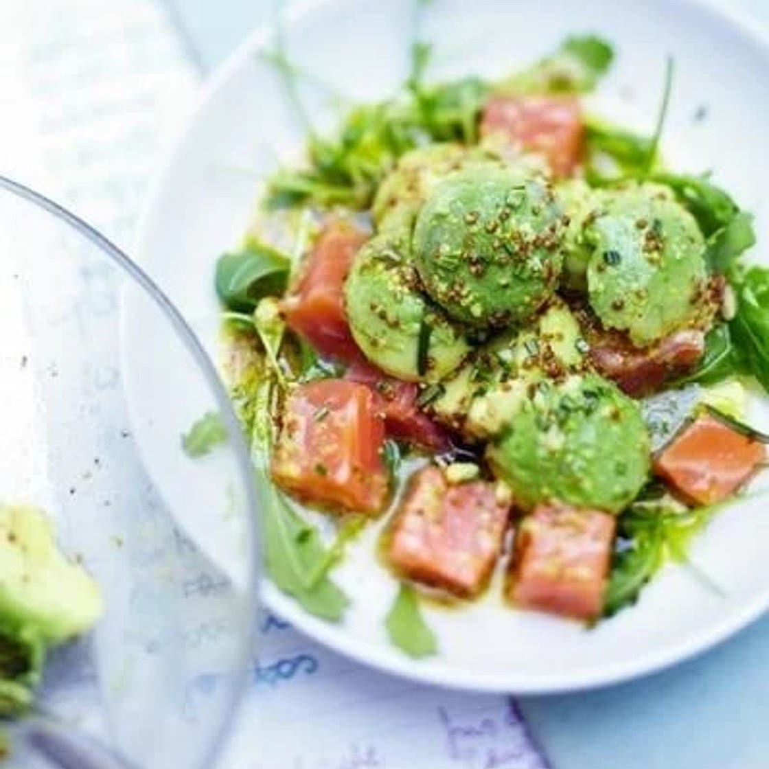 Salade avocat saumon⭐