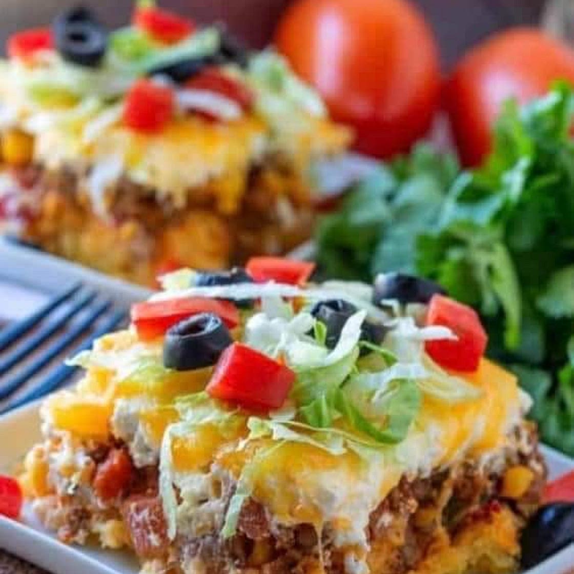 CORNBREAD TACO BAKE