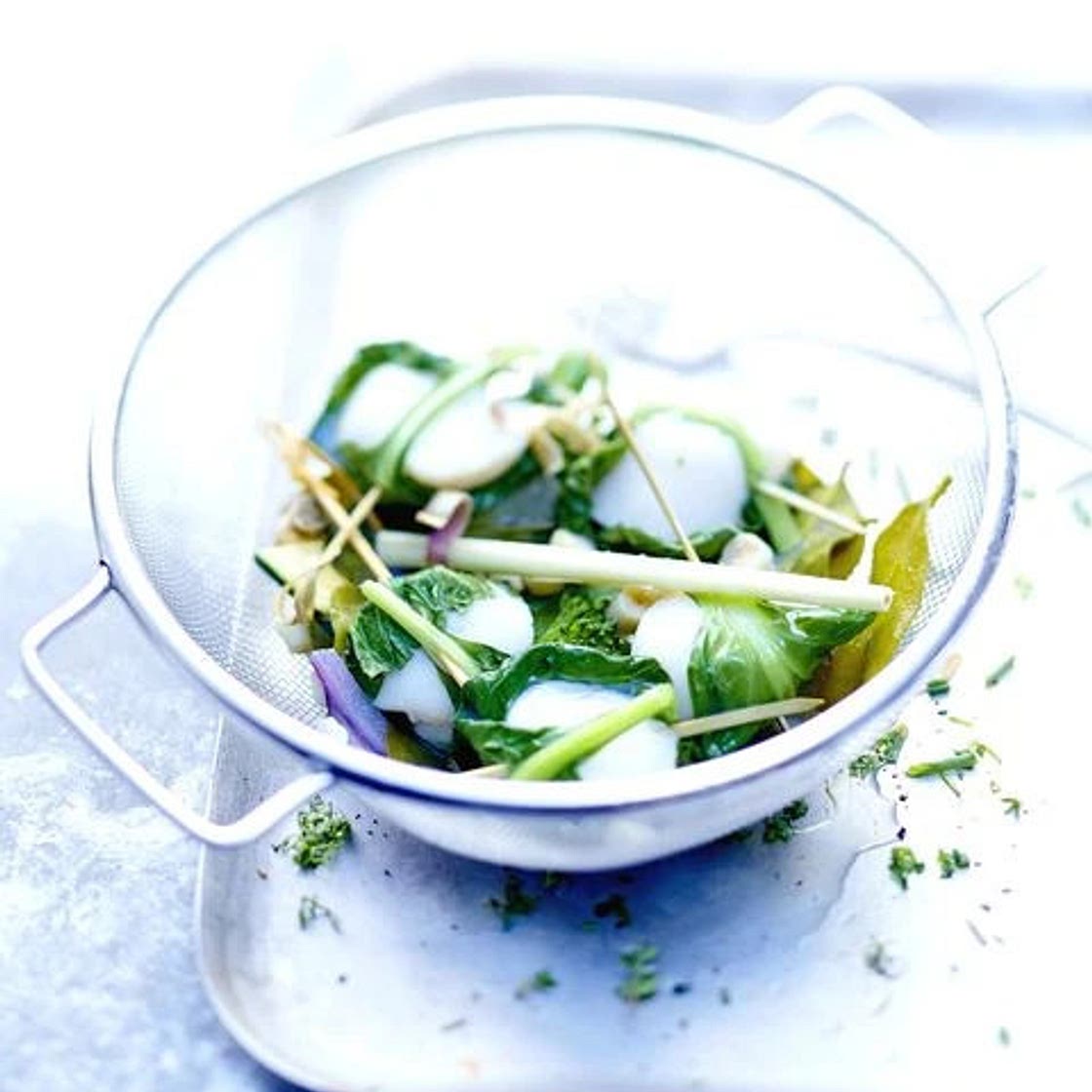 Noix st jacques legume