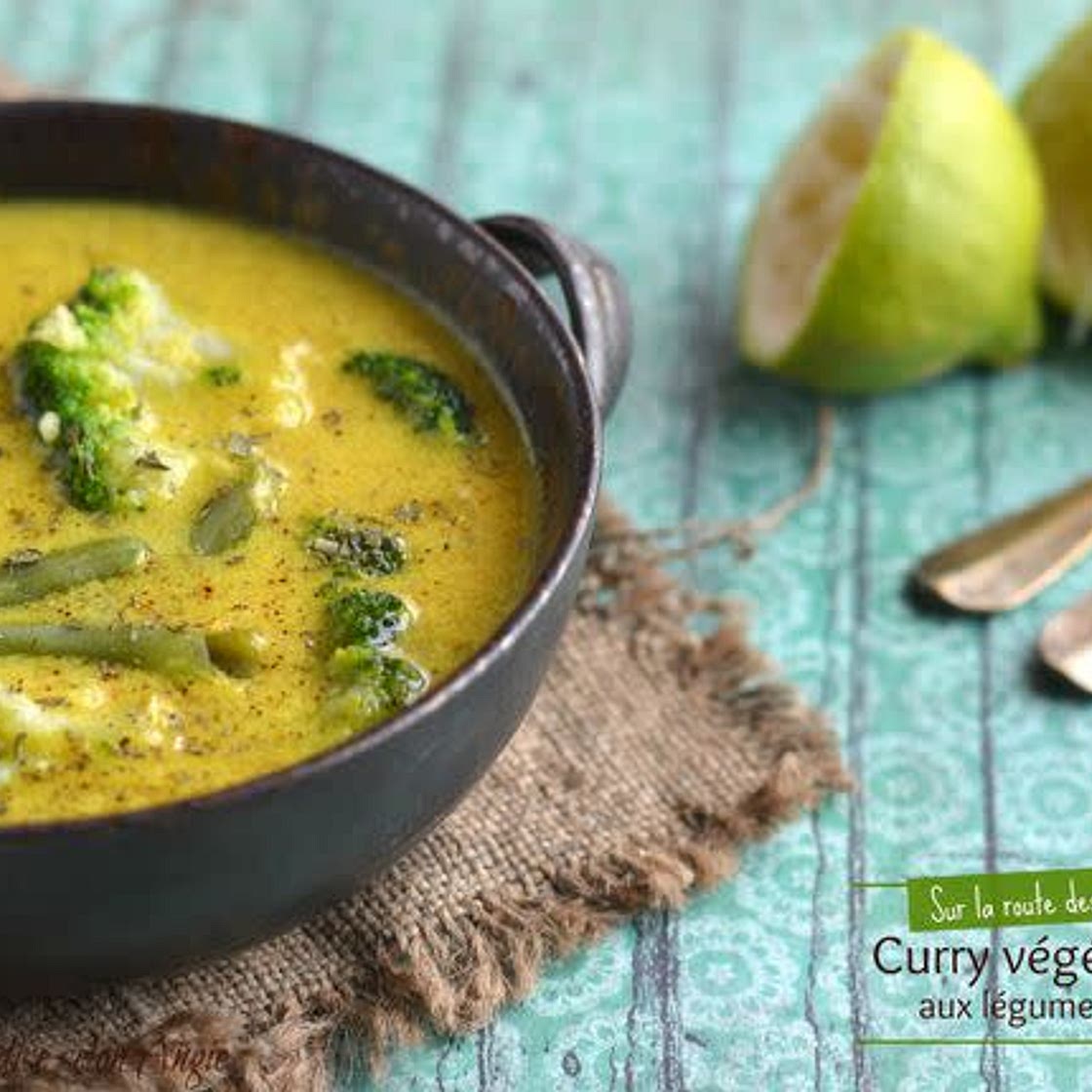 Curry au legume vert⭐