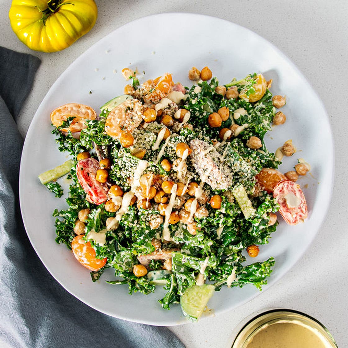 KALE CAESAR SALAD