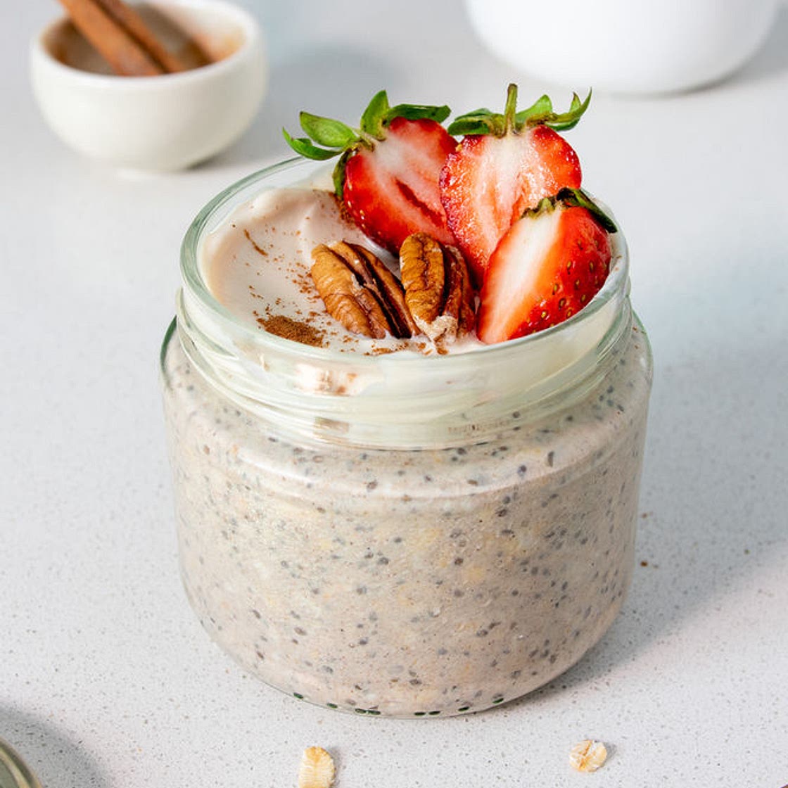 XMAS GINGERBREAD OVERNIGHT OATS