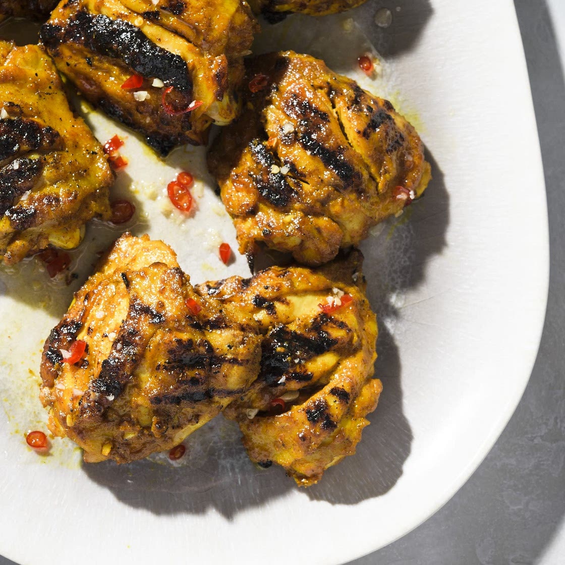 Grilled Red Curry Chicken