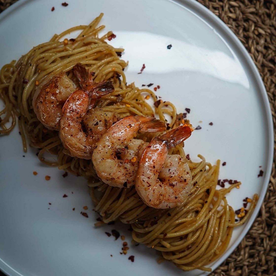 Shrimp Garlic Noodles