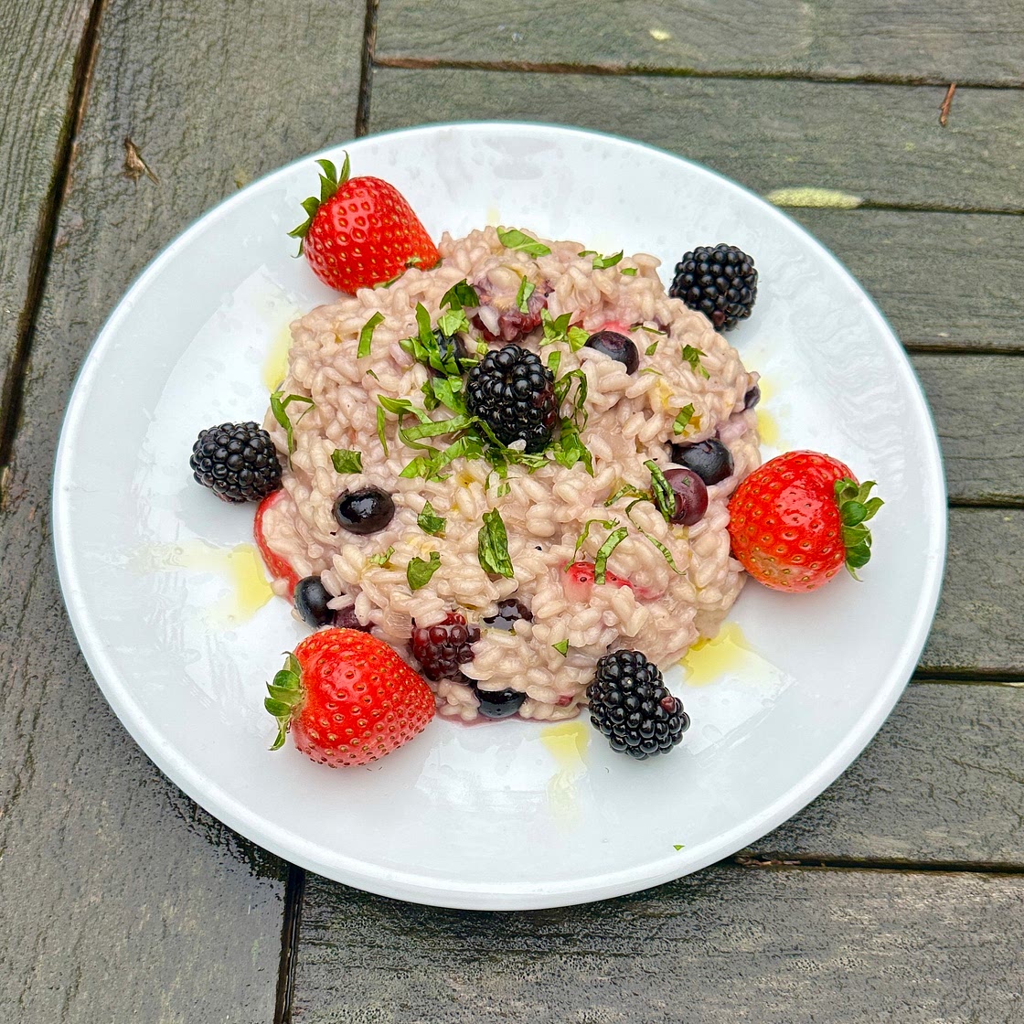 Risotto With Berries 