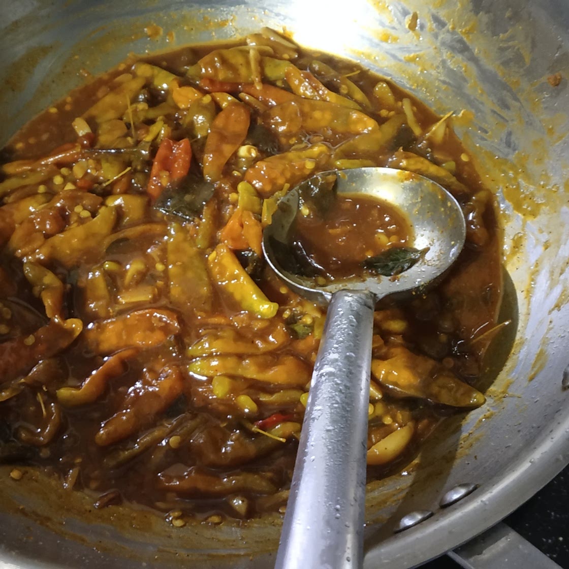 Mixed vegetable pickle (Achar)