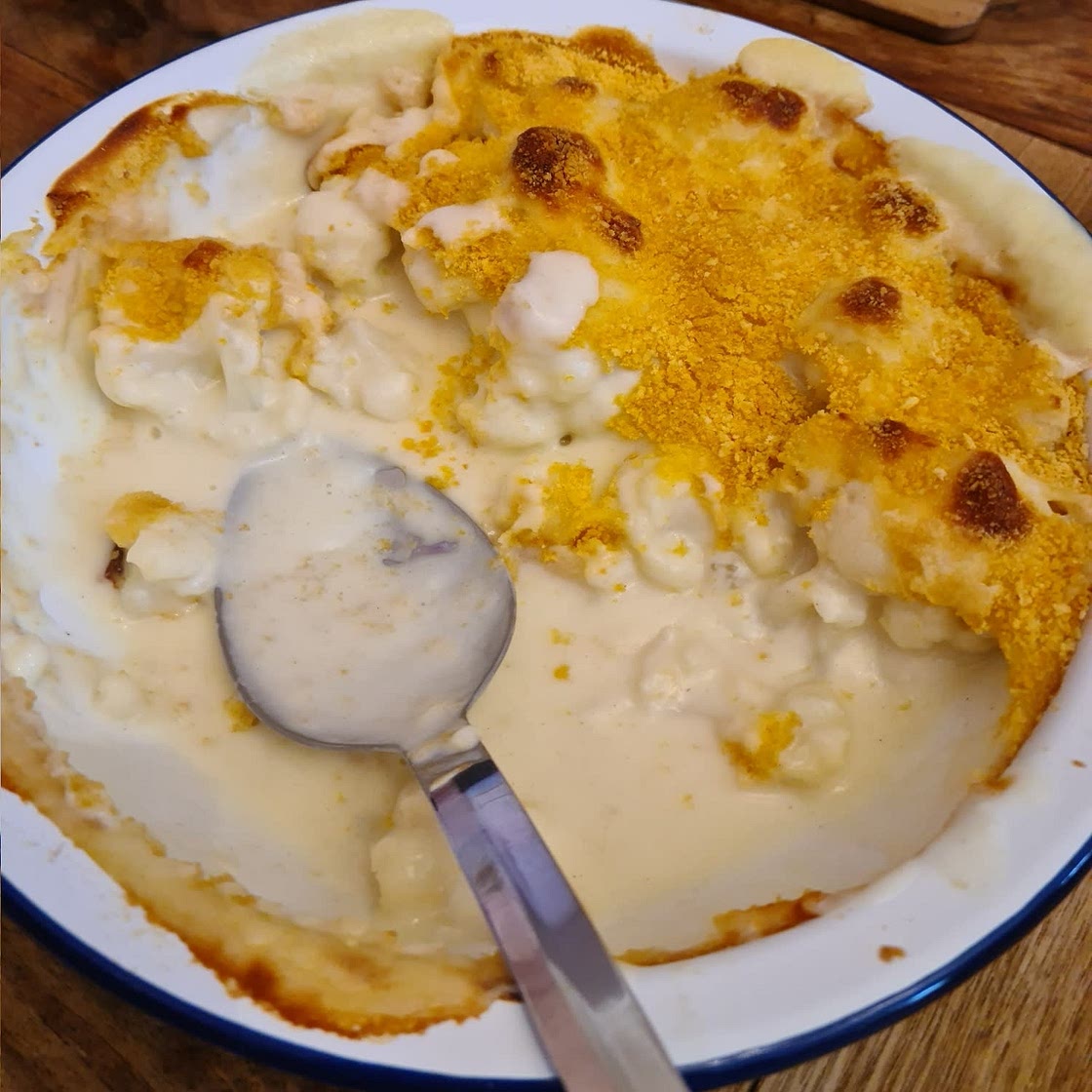 Cauliflower cheese