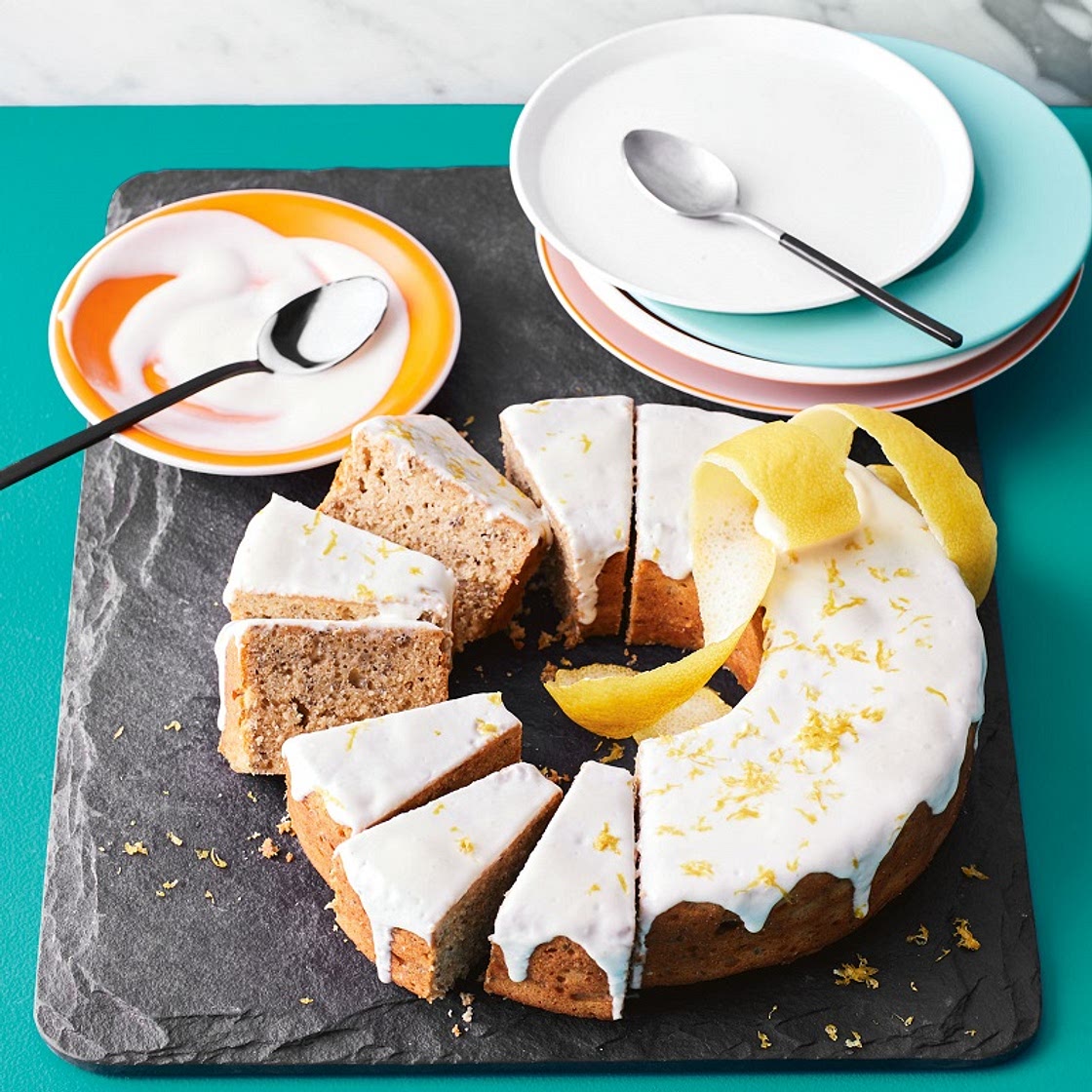 Lemon chia seed cake