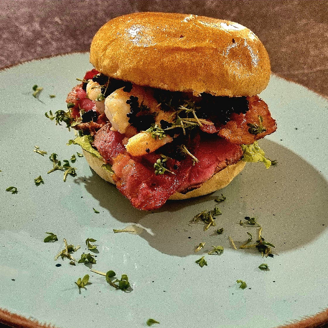 Surf and Turf Burger
