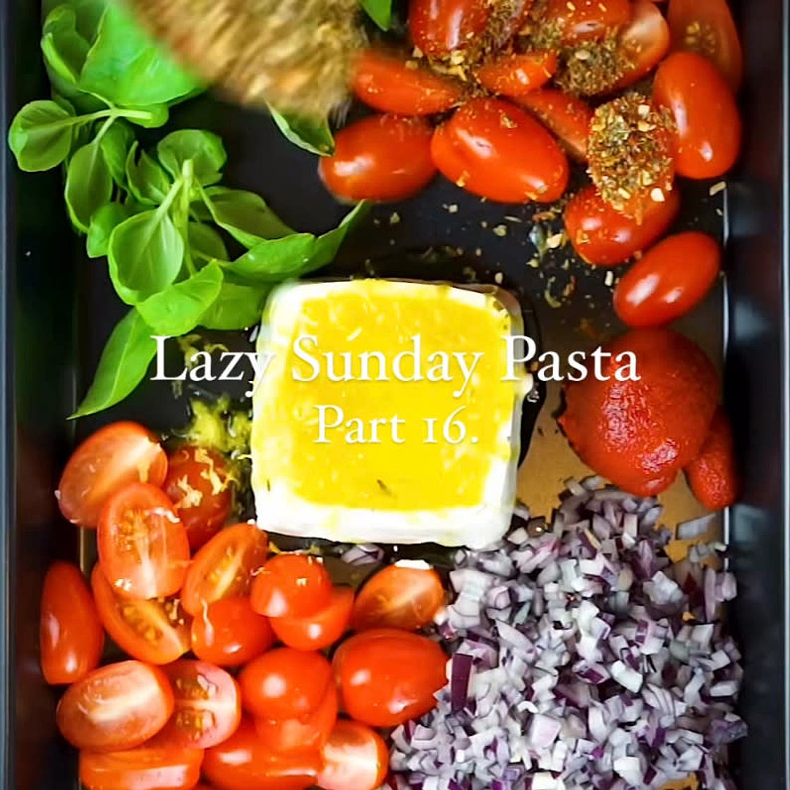 Lazy Sunday Pasta pt. 16