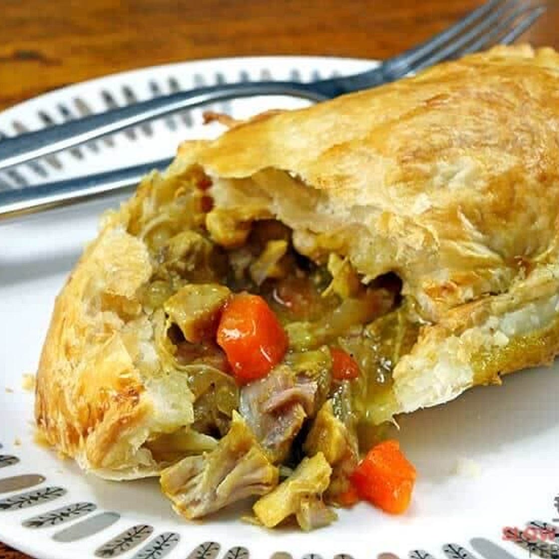 Slow Cooker - CHICKEN CURRY PIE
