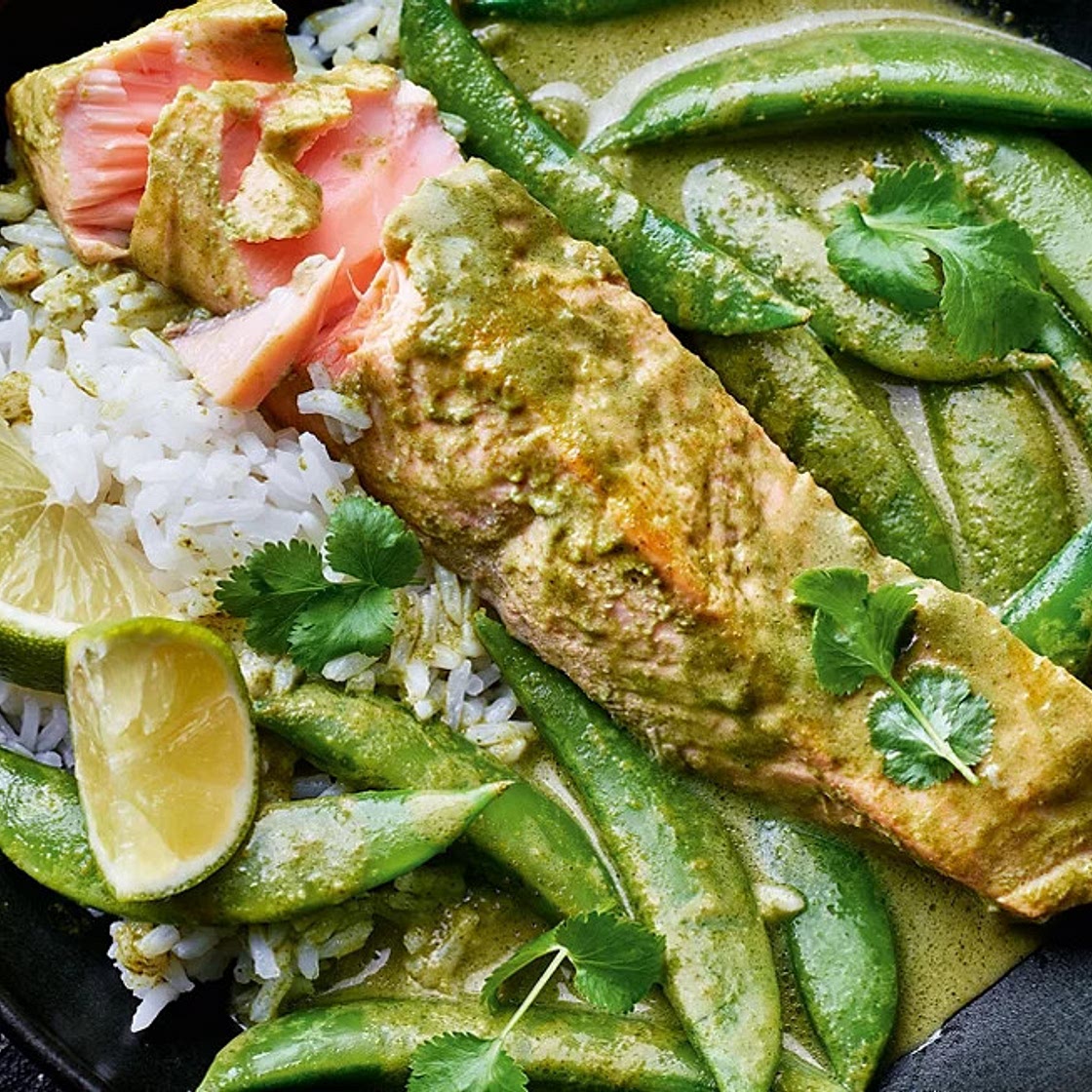 Thai-style Salmon Curry