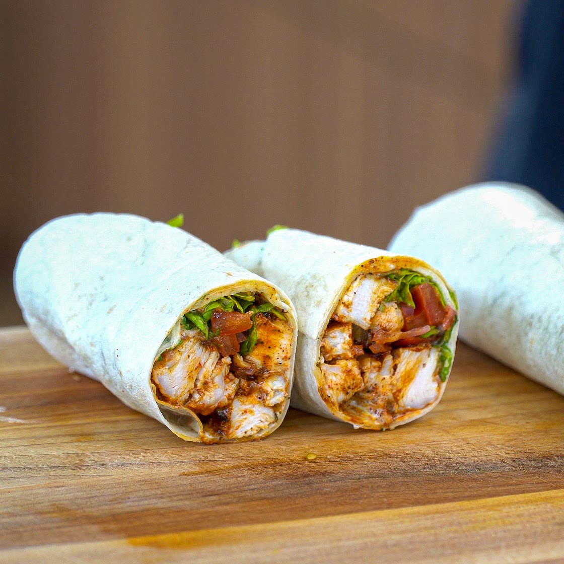 Blackened Chicken Wrap — Ethan