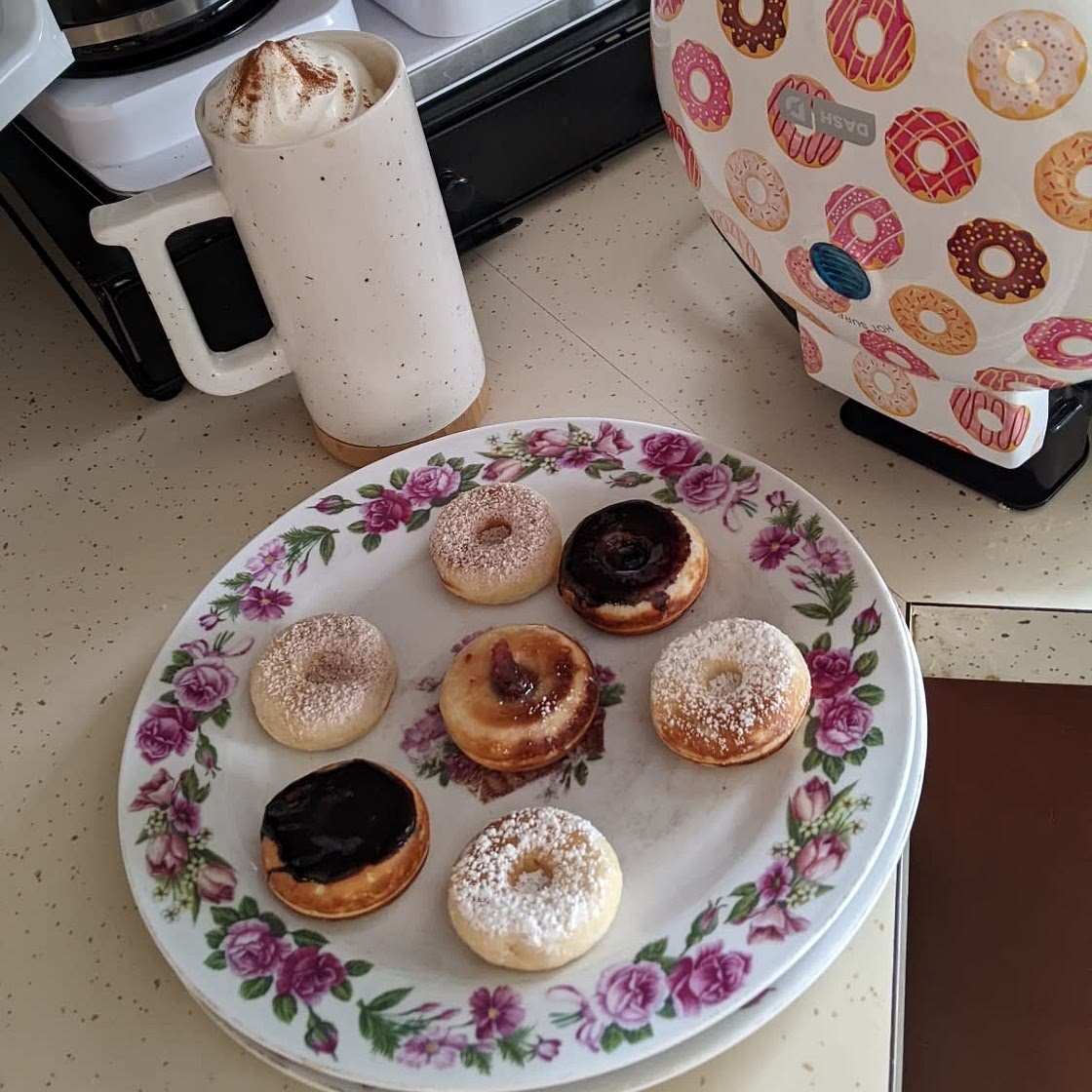 Vanilla Buttermilk Donuts with Fruity Glazes