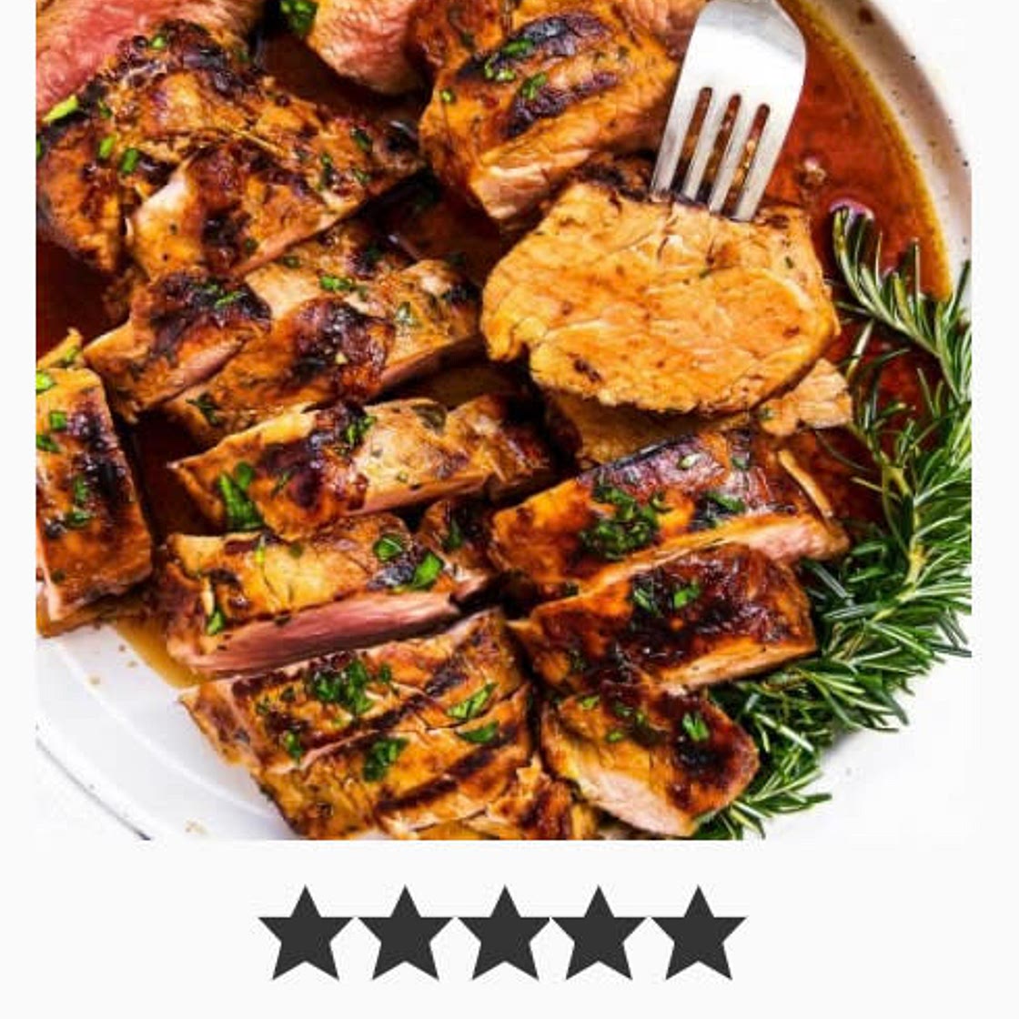 Pork Tenderloin Marinade - Savory Nothings