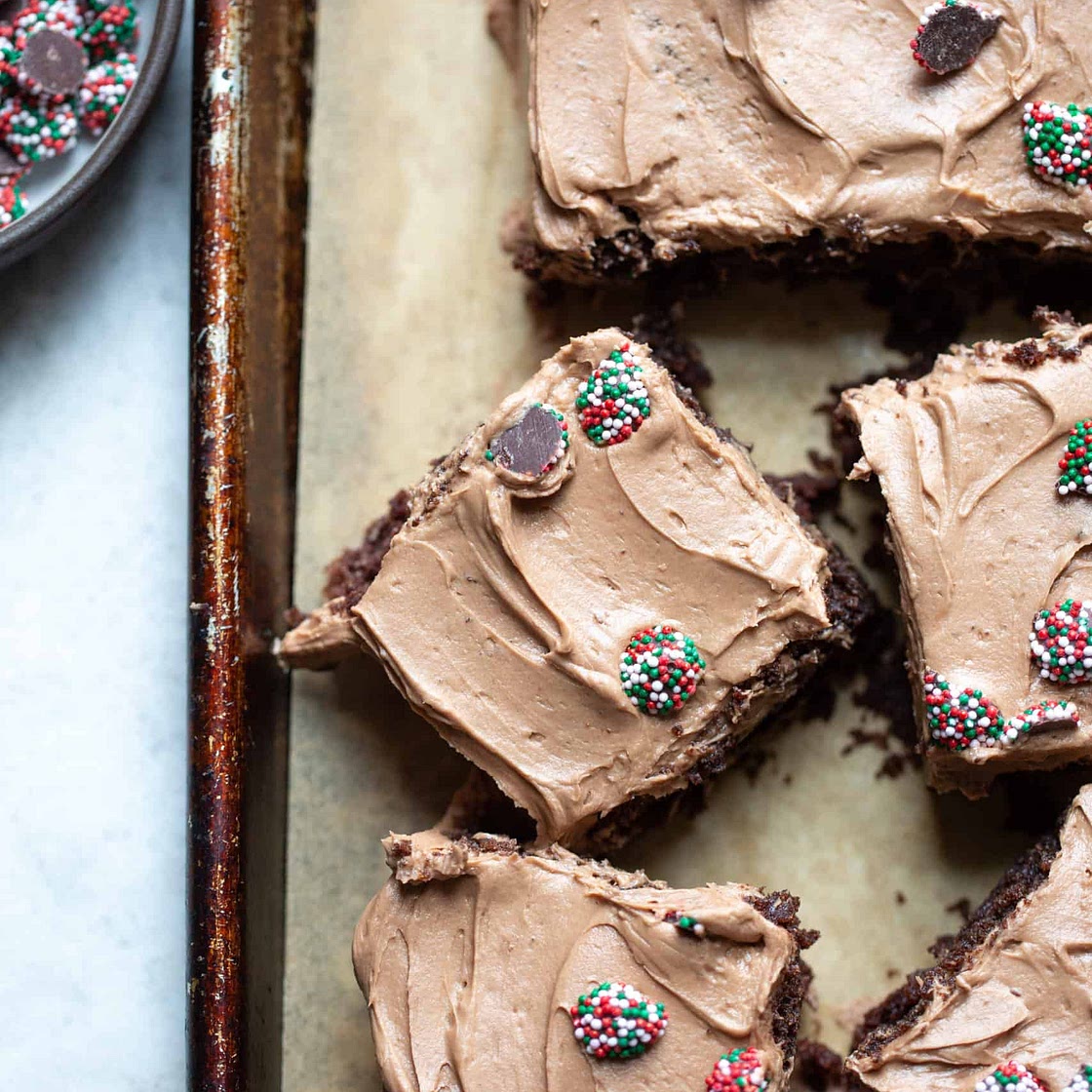 Gluten Free Chocolate Sheet Cake
