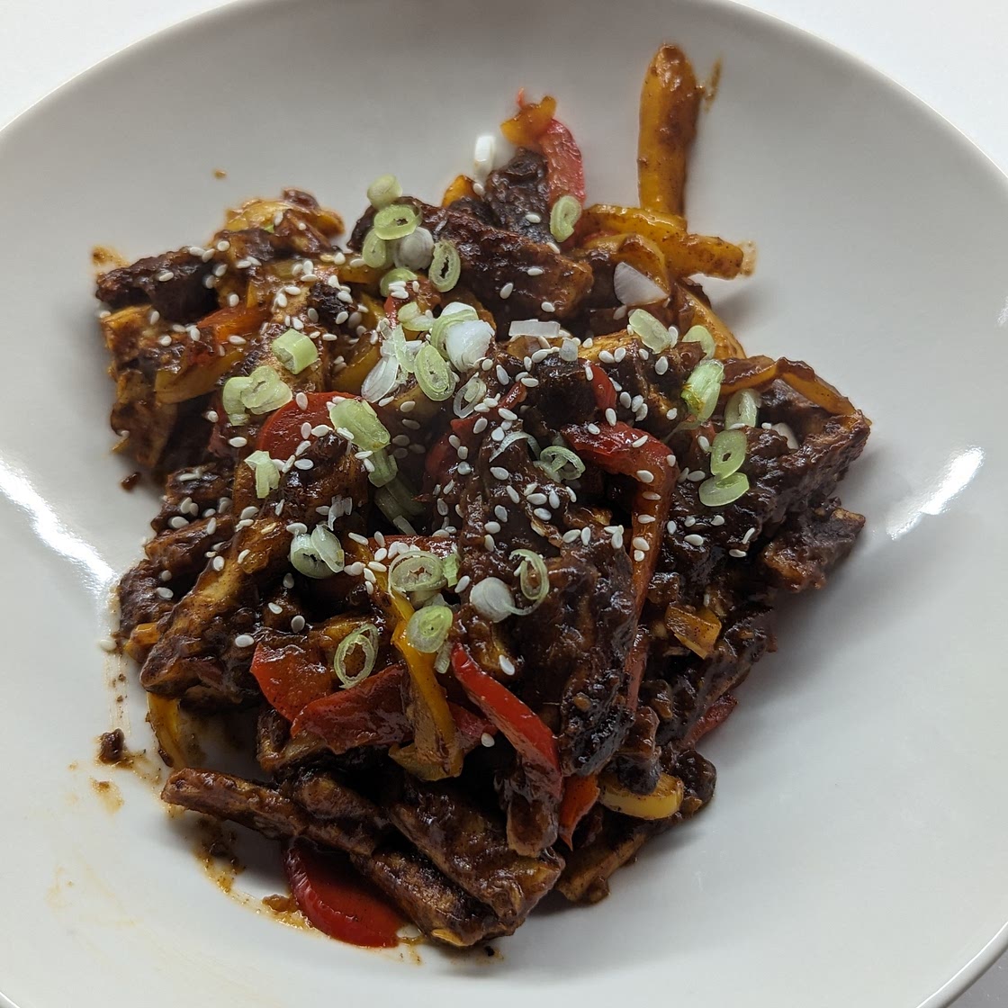Crispy chilli Tofu