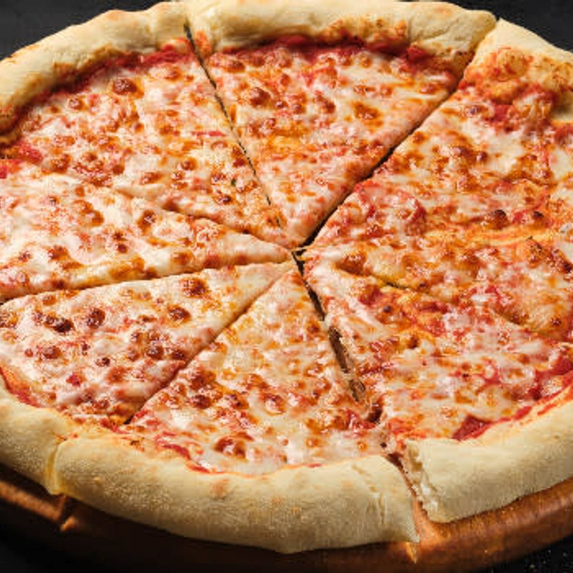Healthy cheese pizza
