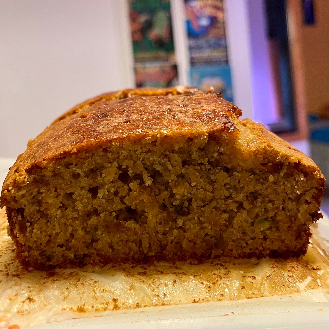 Pistachio Cardamom Orange Yogurt Bread