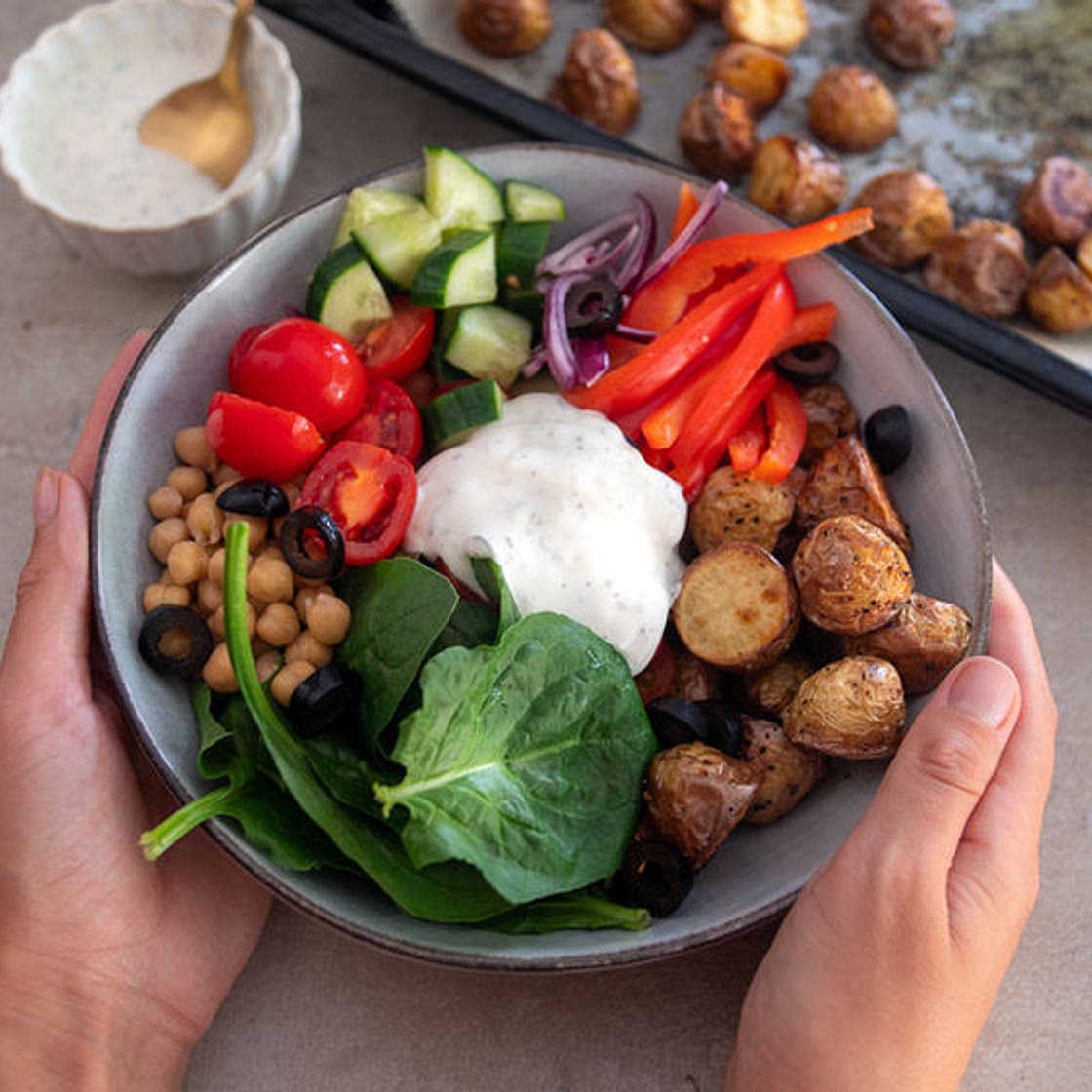 GREEK GODDESS BOWL