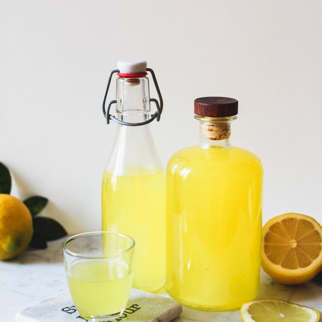 Limoncello maison à la balinaise
