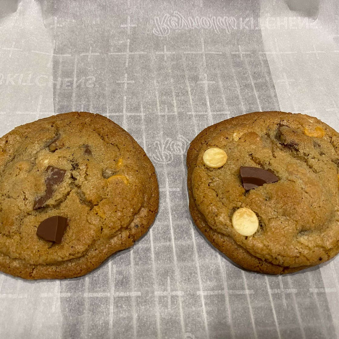 White Chocolate Chip Cookies