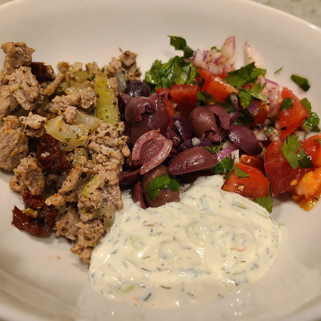 Greek Turkey Rice Bowls