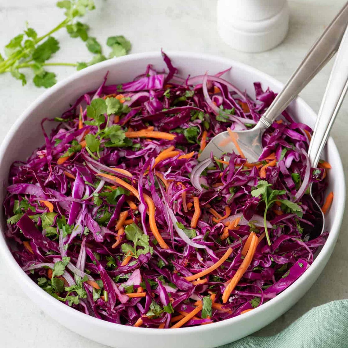 Red Cabbage Slaw