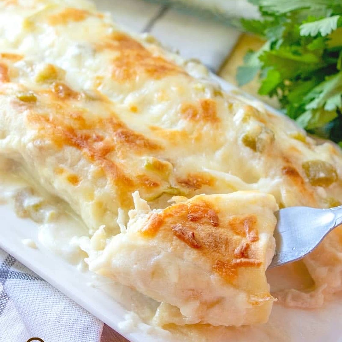 White Enchiladas 