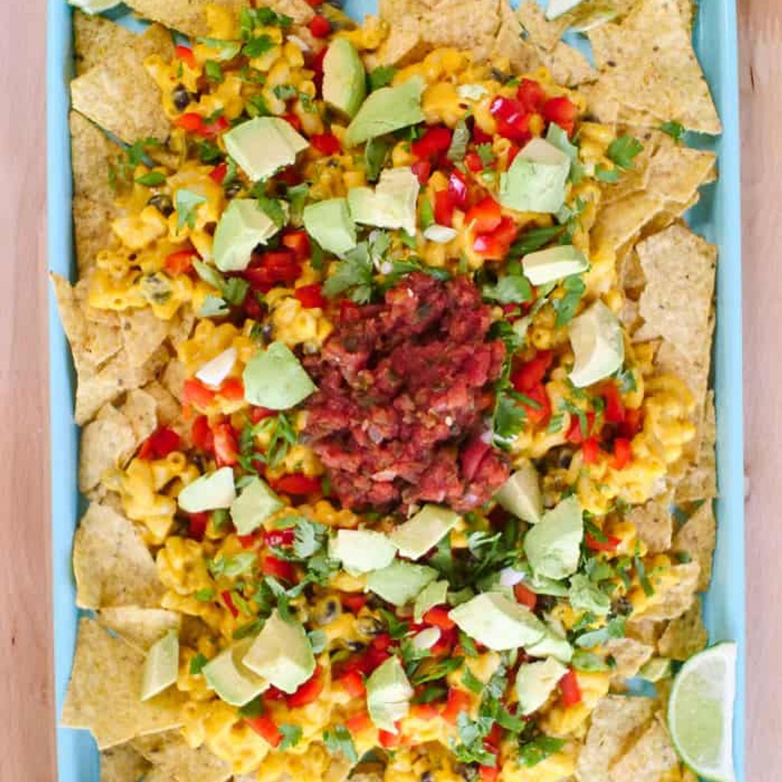 VEGAN MAC & CHEESE NACHOS RECIPE | Dairy-Free, Soy-Free & Nut-Free