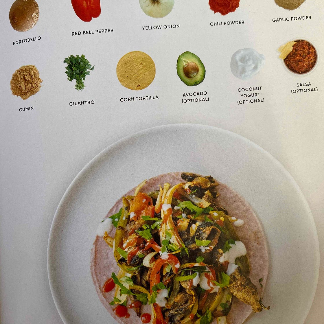 Sheet pan fajitas (vegan)