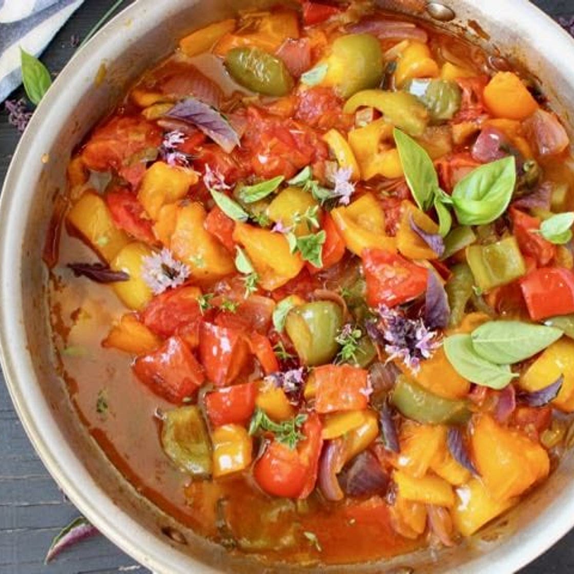 Italian Peperonata Sauce Recipe