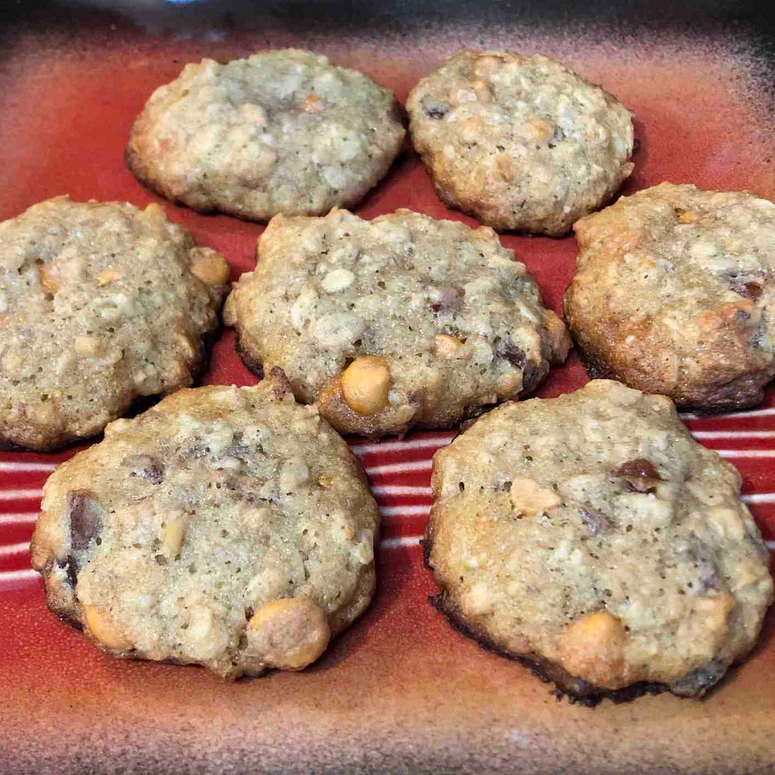 Banana Butterscotch Cookies