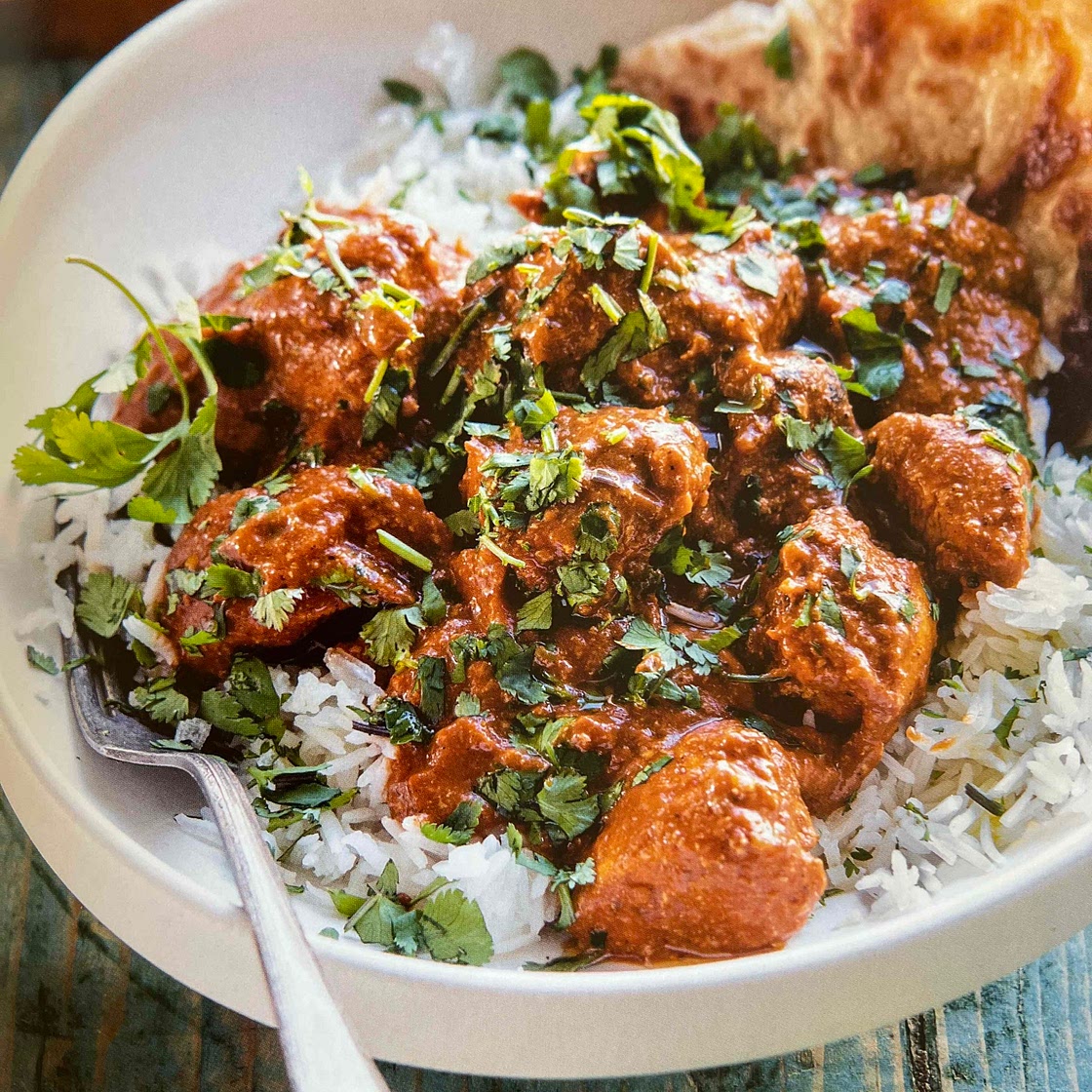 Coconut chicken tikka masala
