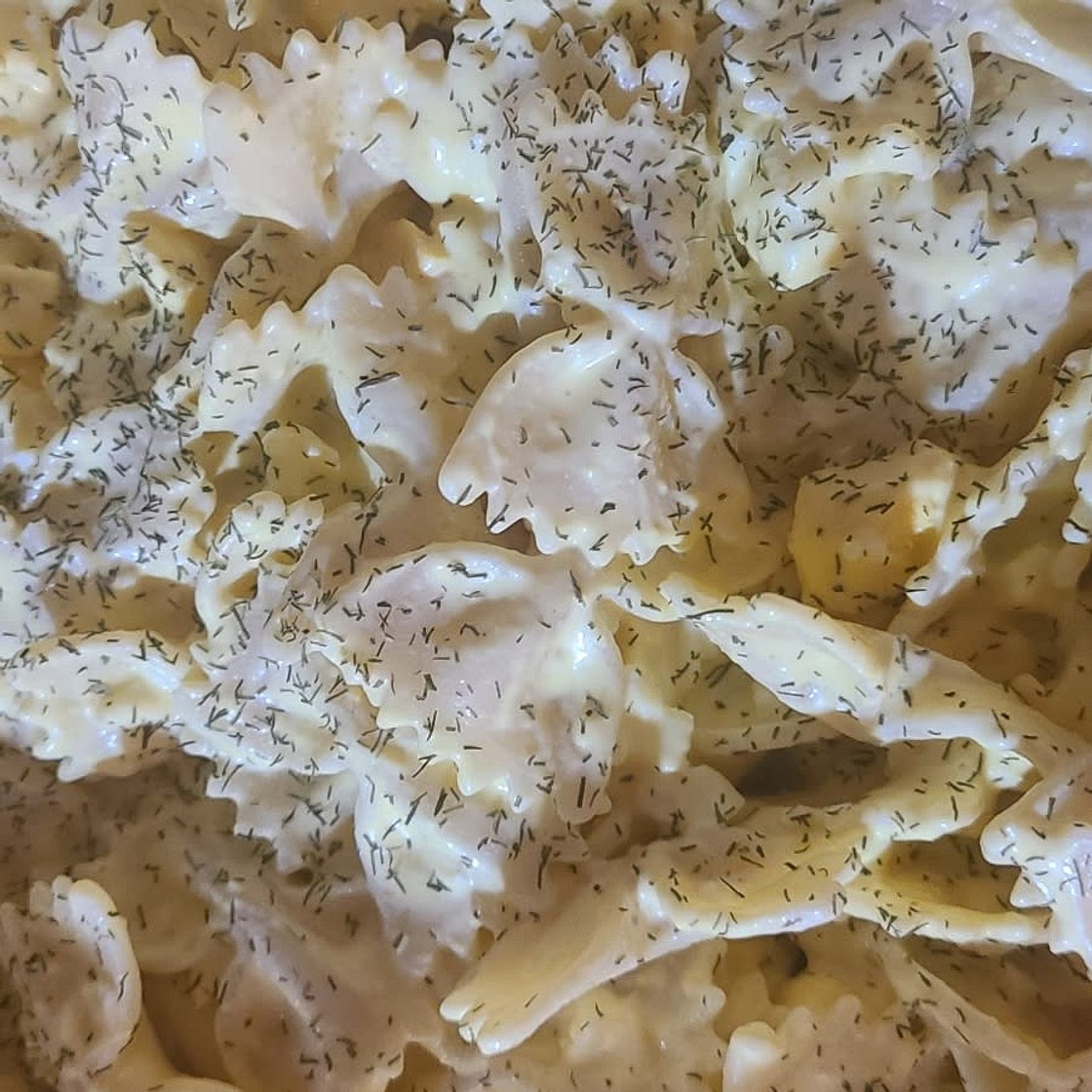 Deviled Egg Pasta Salad