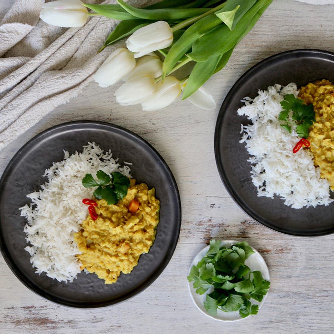Comforting Coconut Red Lentil Daal